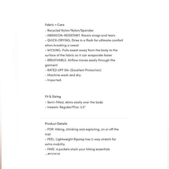 Athleta NWT Trekkie North Short Burnt Orange Plus Size 26 Vacation Resortwear - Picture 5 of 15